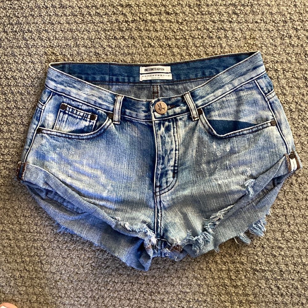 One Teaspoon Denim Shorts